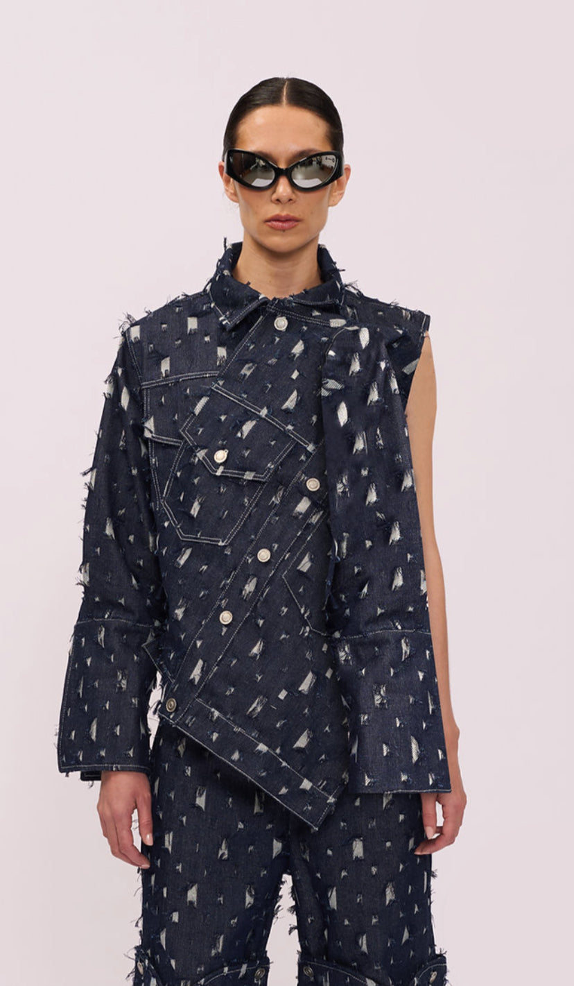 TWISTED DENIM JACKET