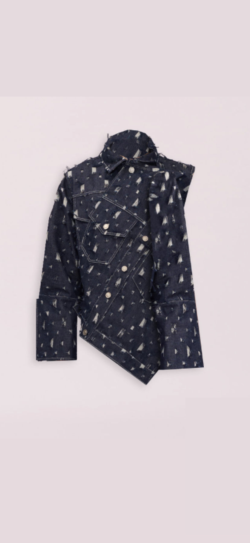 TWISTED DENIM JACKET