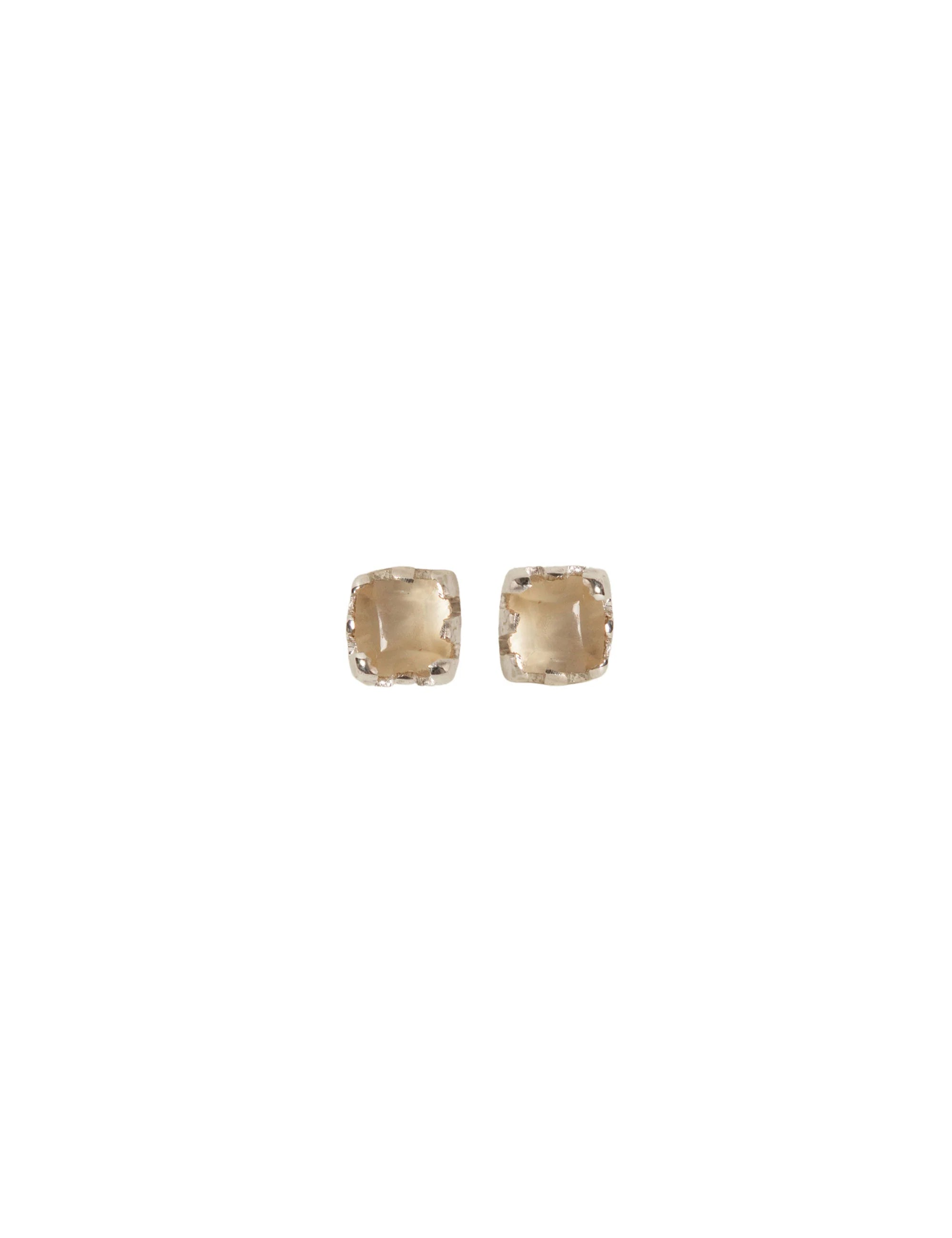 BRAIDST RHOMBUS TOUPE EARRINGS