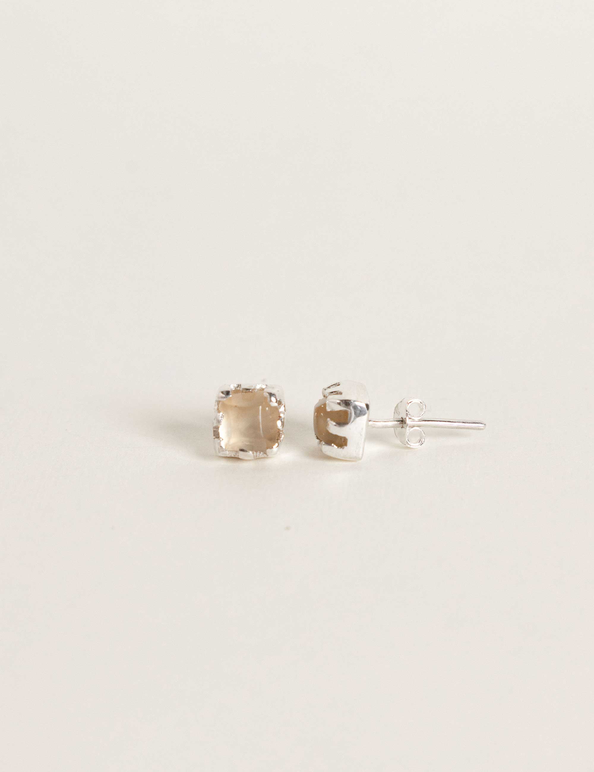 BRAIDST RHOMBUS TOUPE EARRINGS