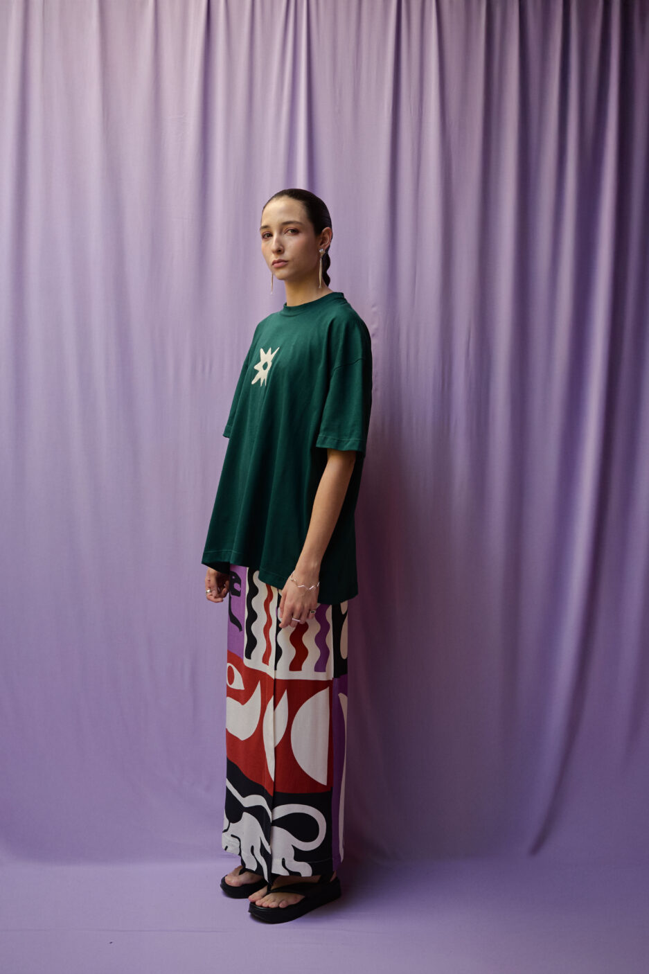 CAMISETA OVERSIZE ESTRELLA