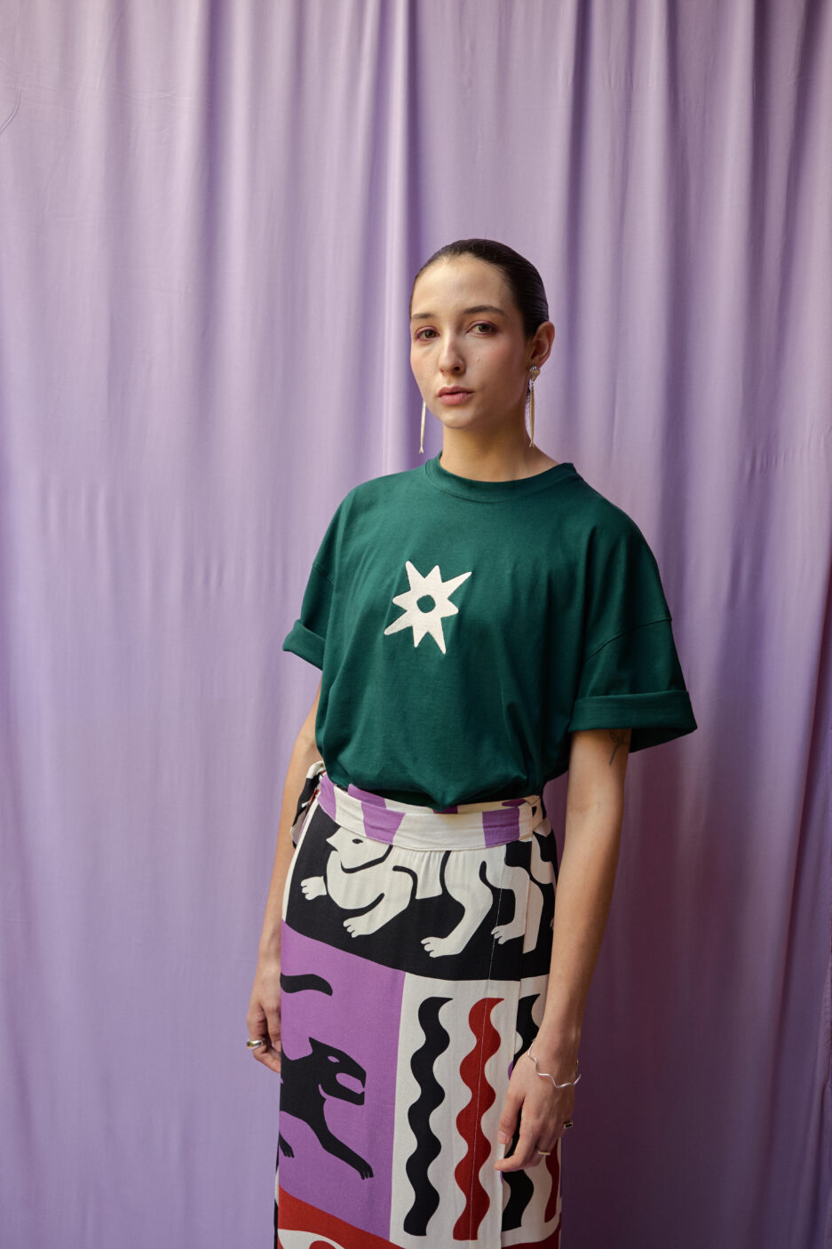 CAMISETA OVERSIZE ESTRELLA