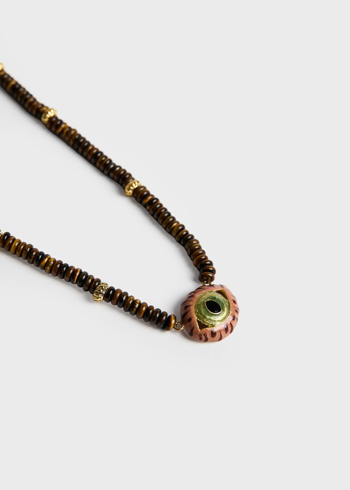 COLLAR CAT DROP MIDI TERRACOTA