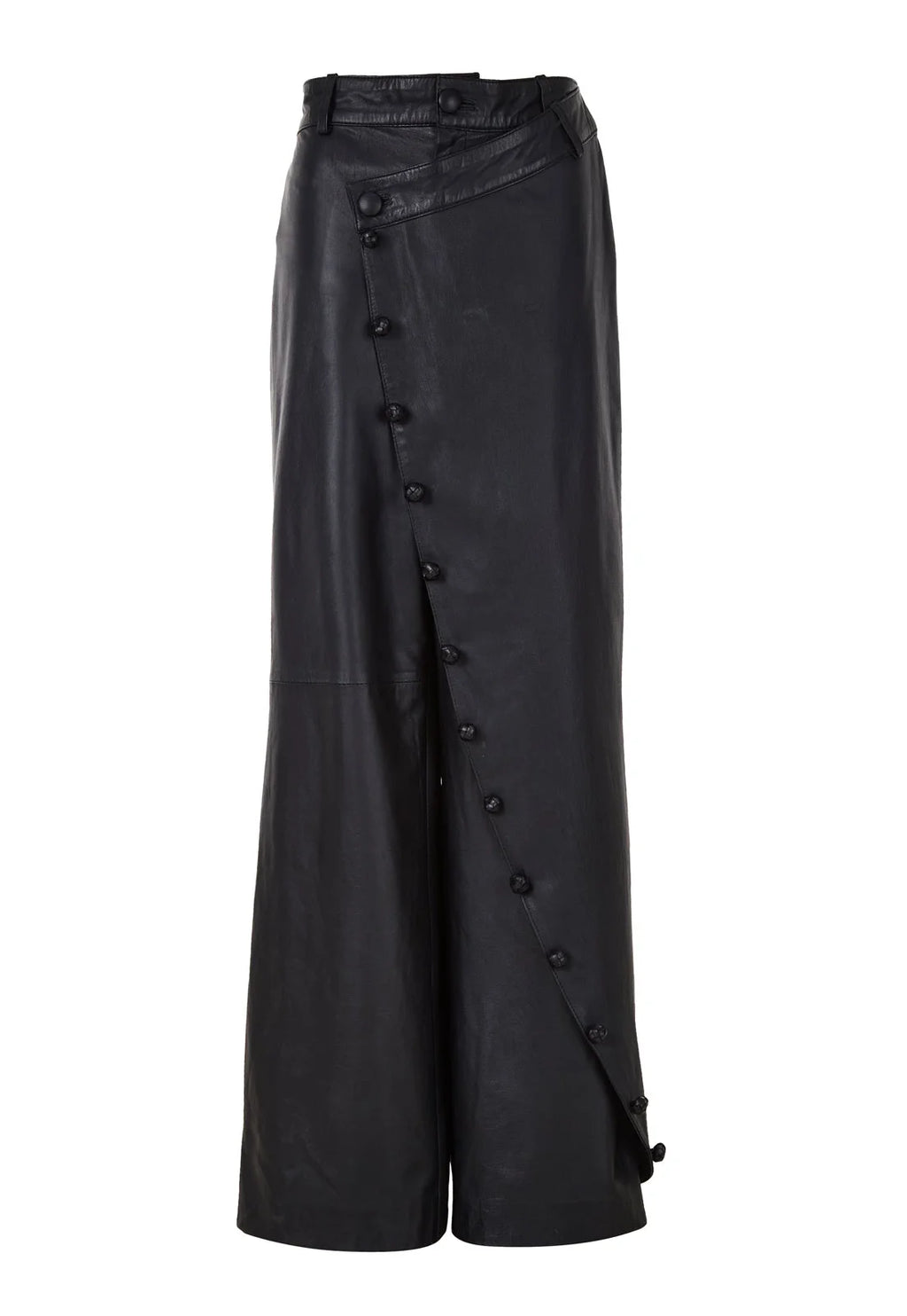 PANTALÓN CRUZADO DE CUERO