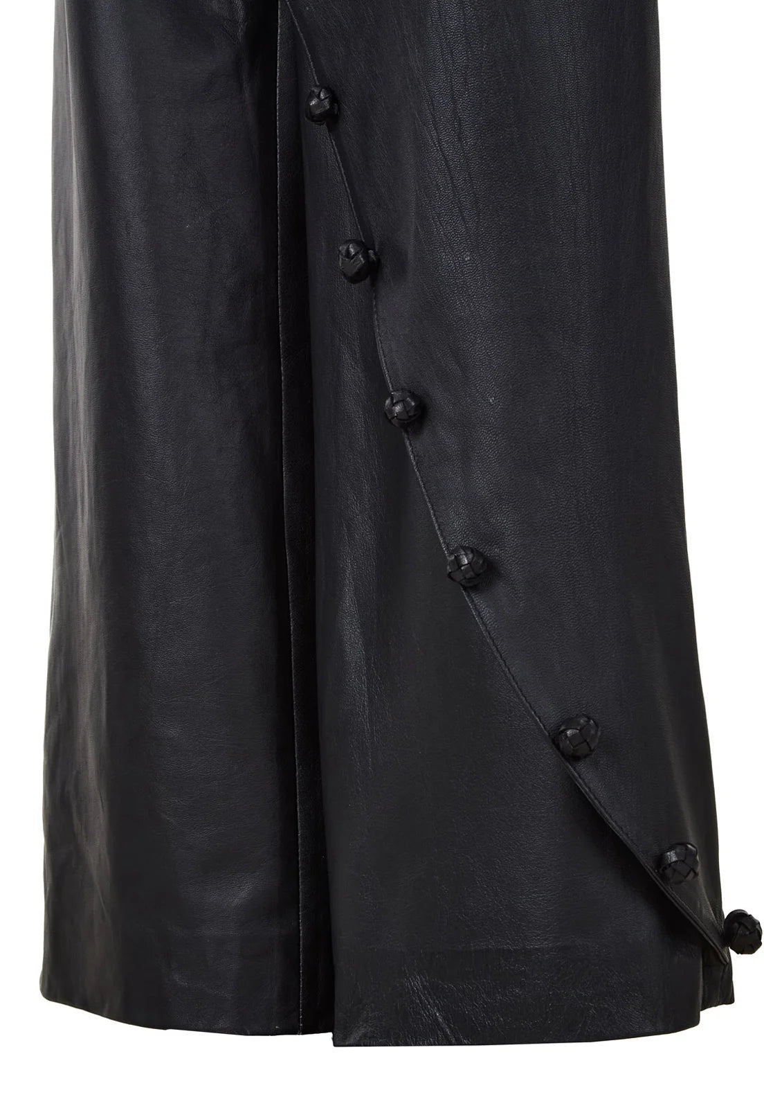 PANTALÓN CRUZADO DE CUERO