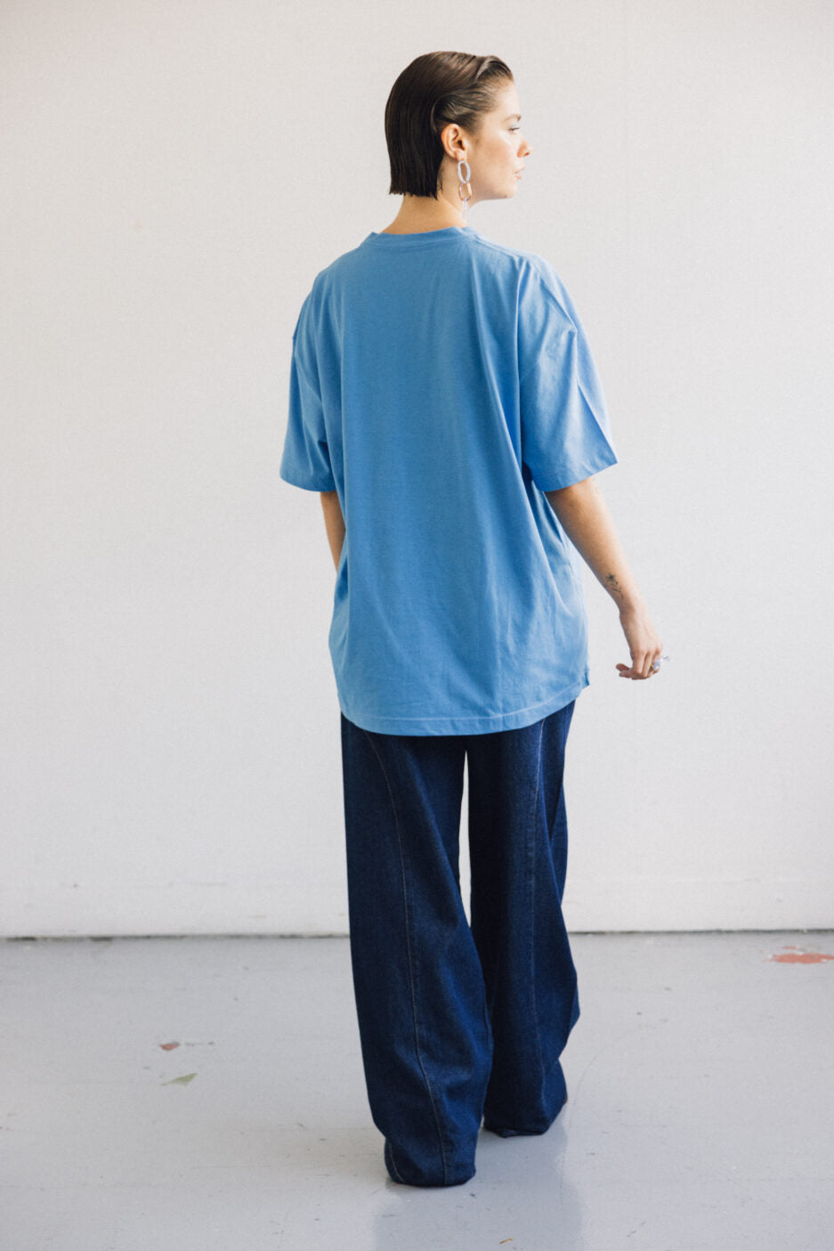 CAMISETA OVERSIZE HIBISCUS