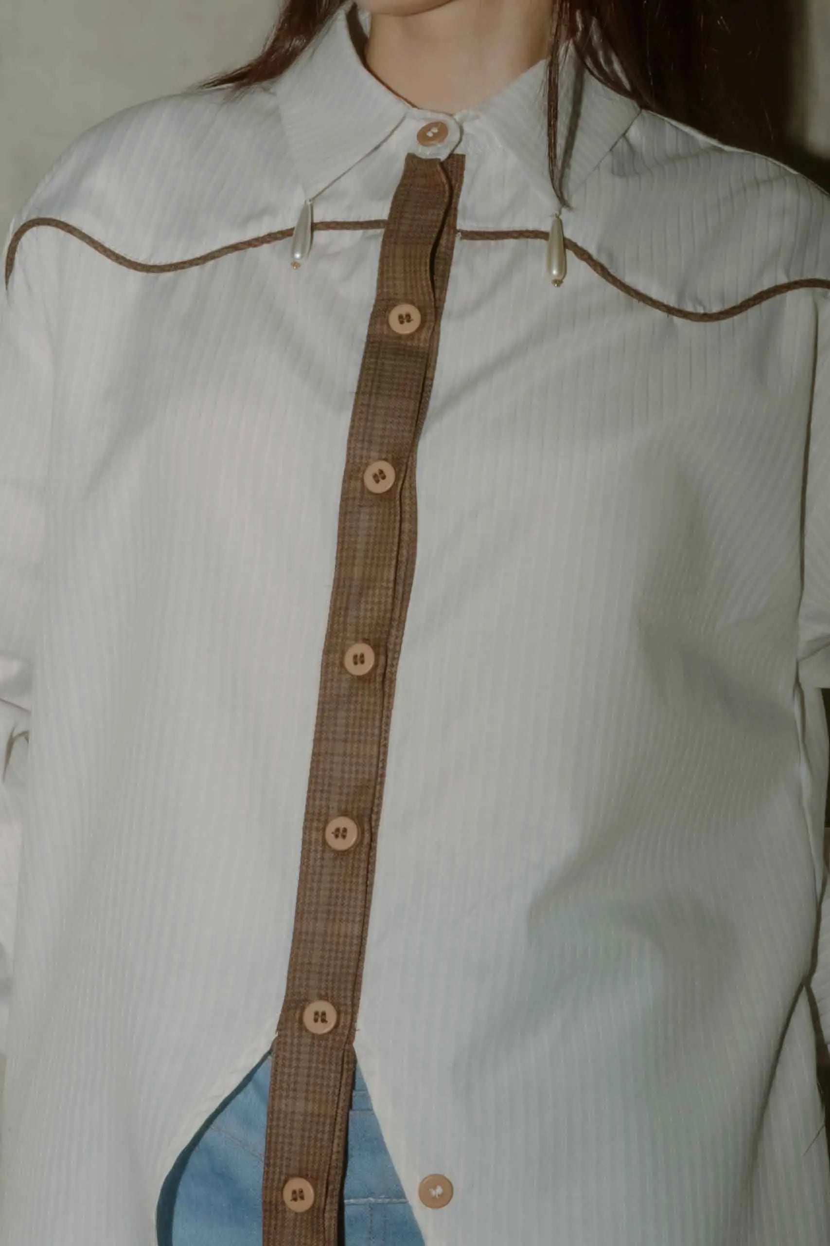 PERLA BUTTON SHIRT