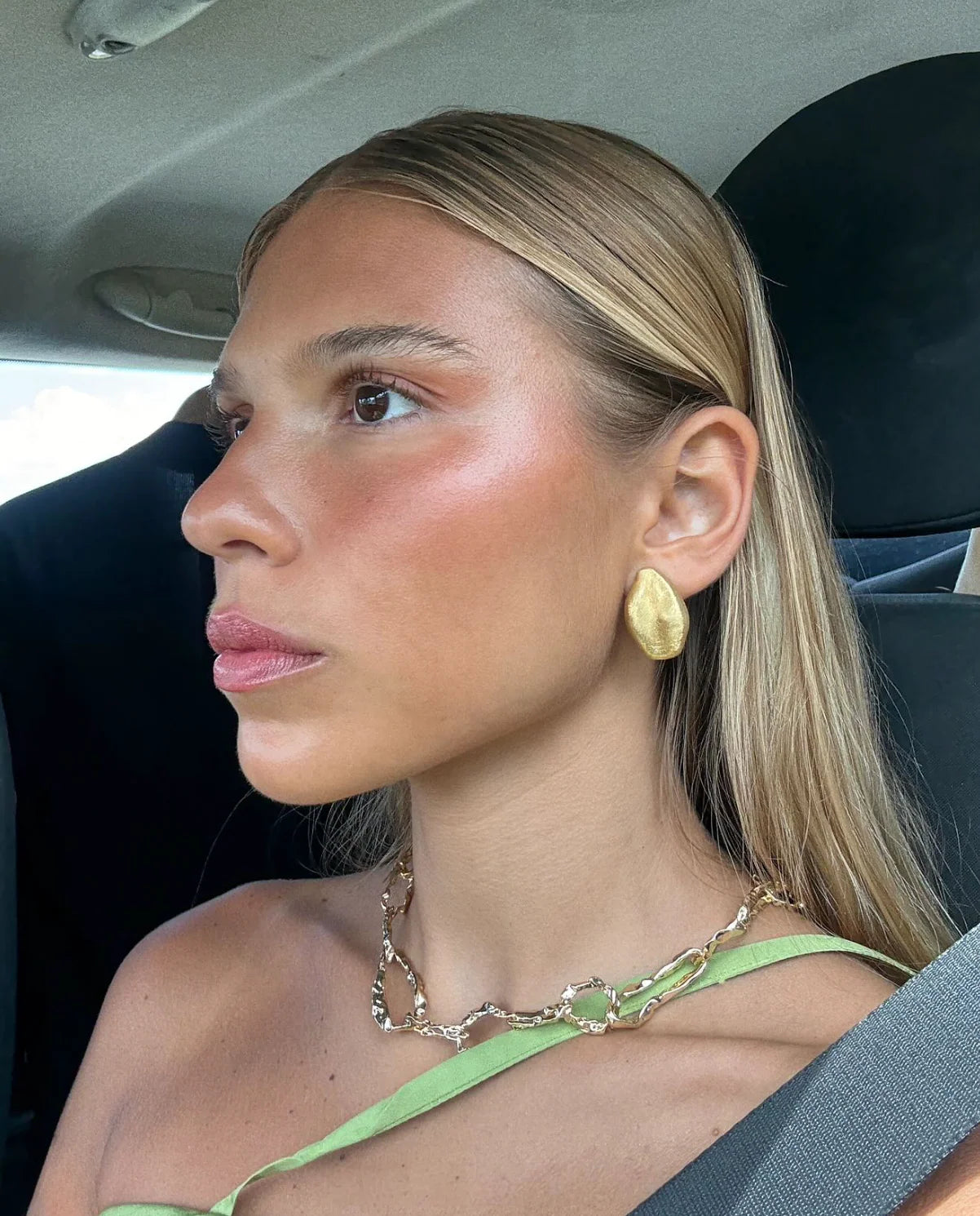 CACAO GOLDEN EARRINGS