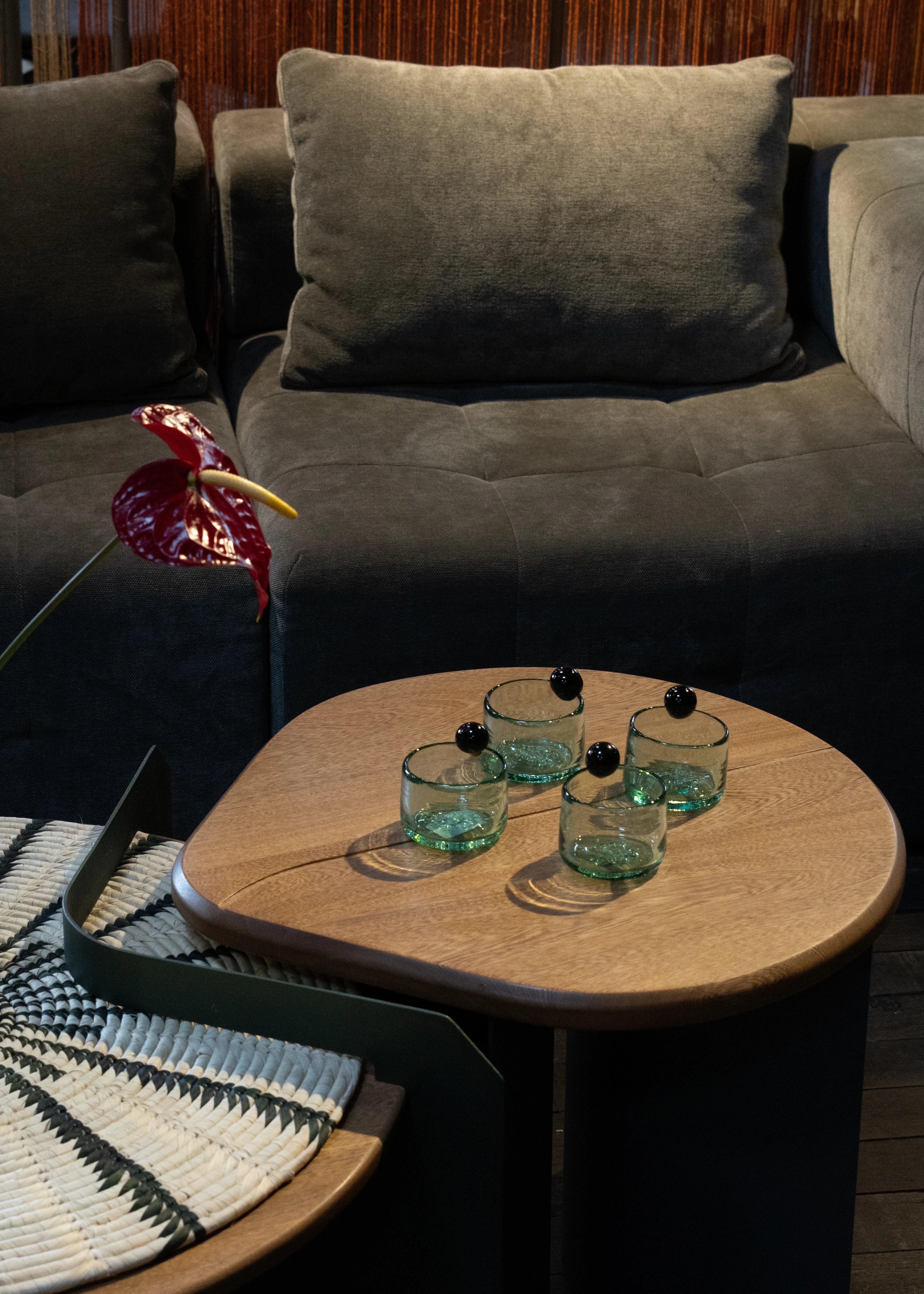 VASOS ACEITUNA SET X4