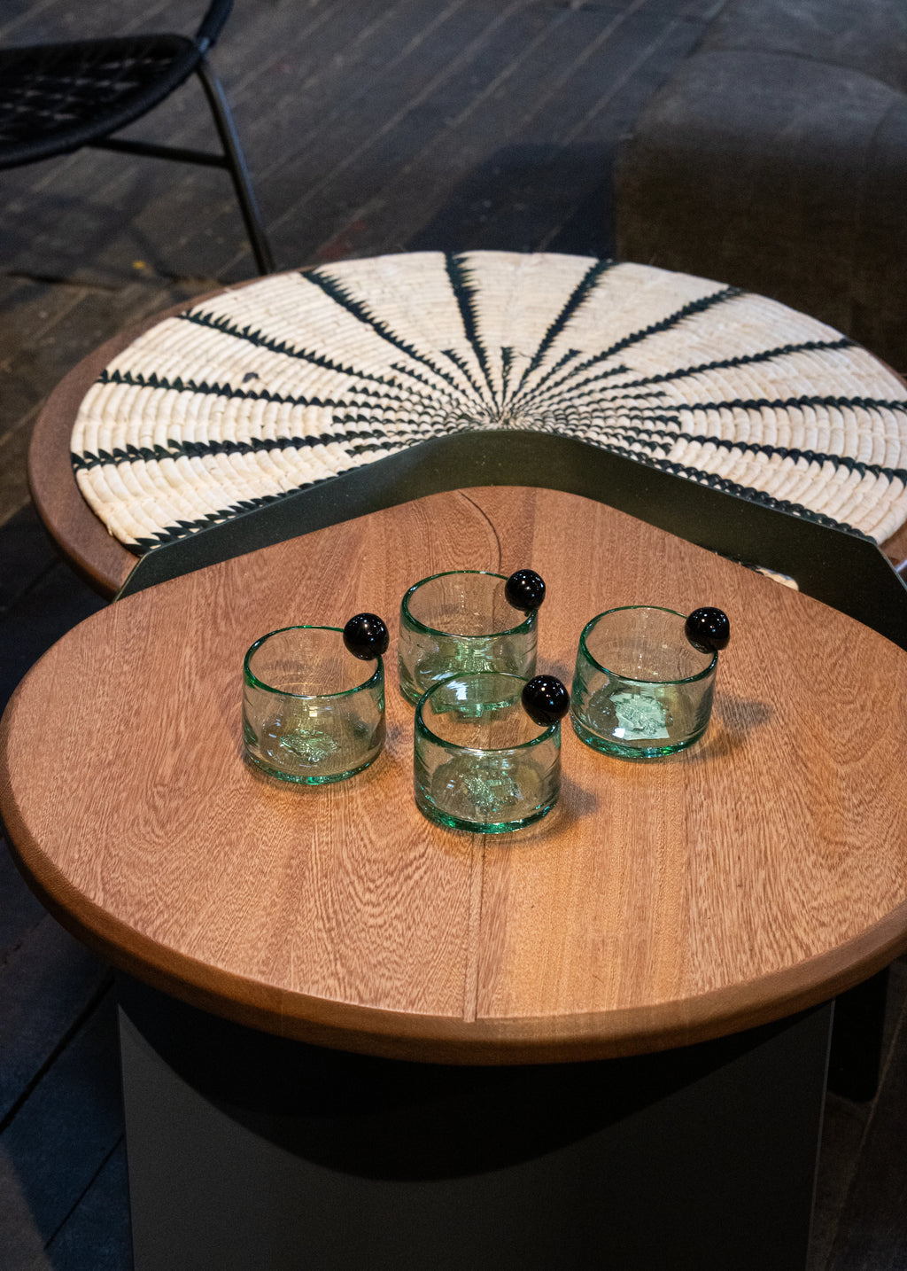 VASOS ACEITUNA SET X4