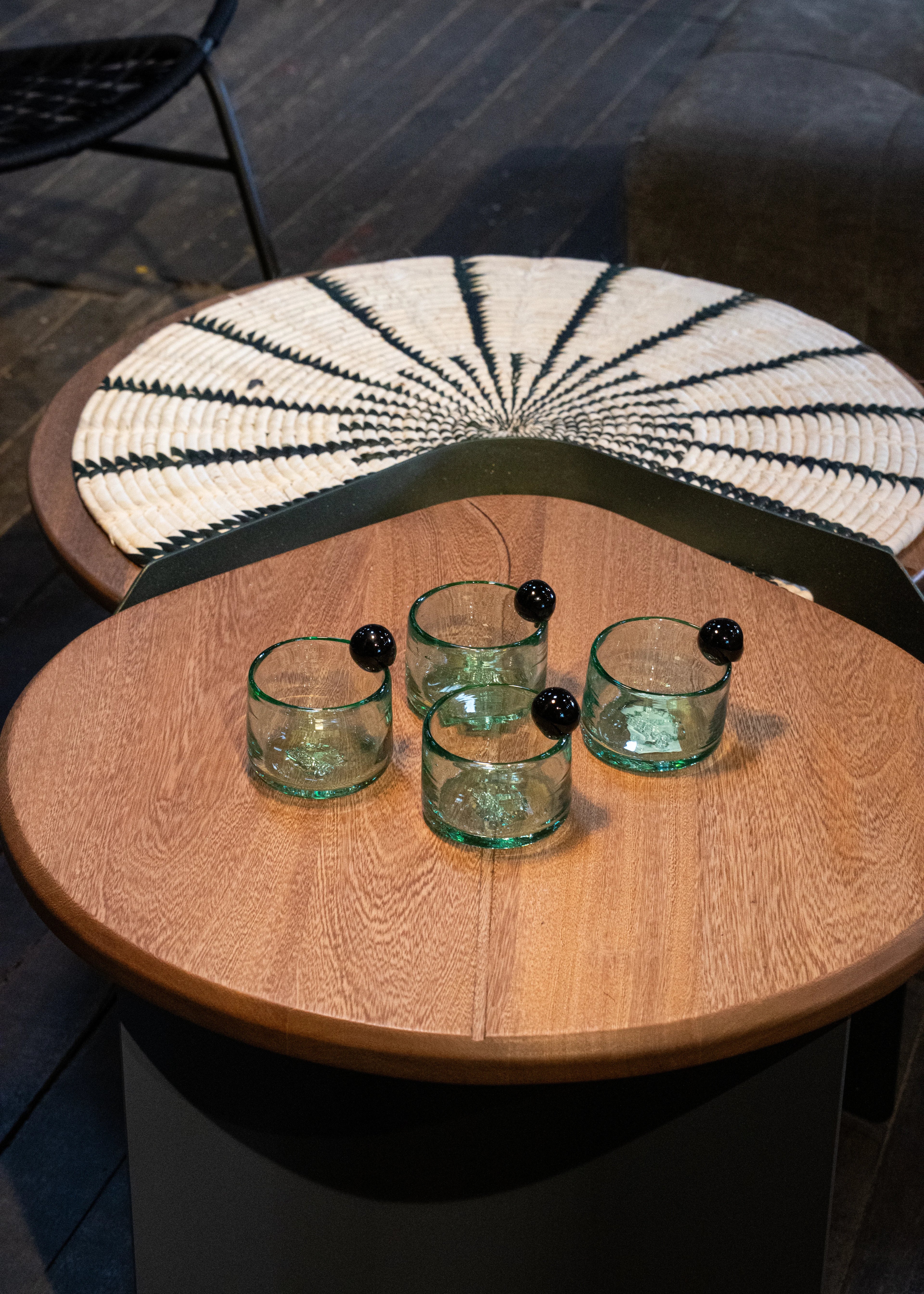 VASOS ACEITUNA SET X4