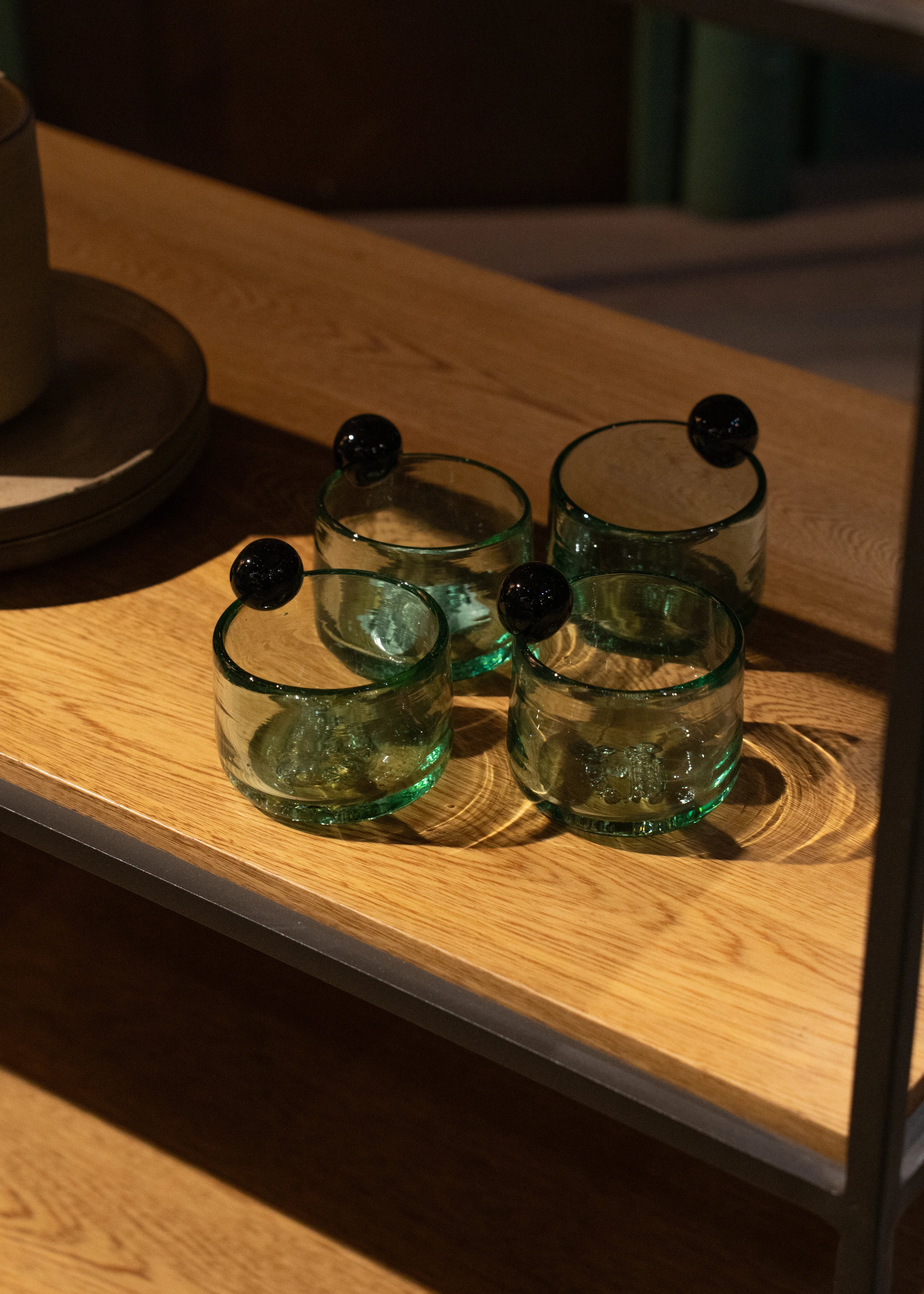VASOS ACEITUNA SET X4
