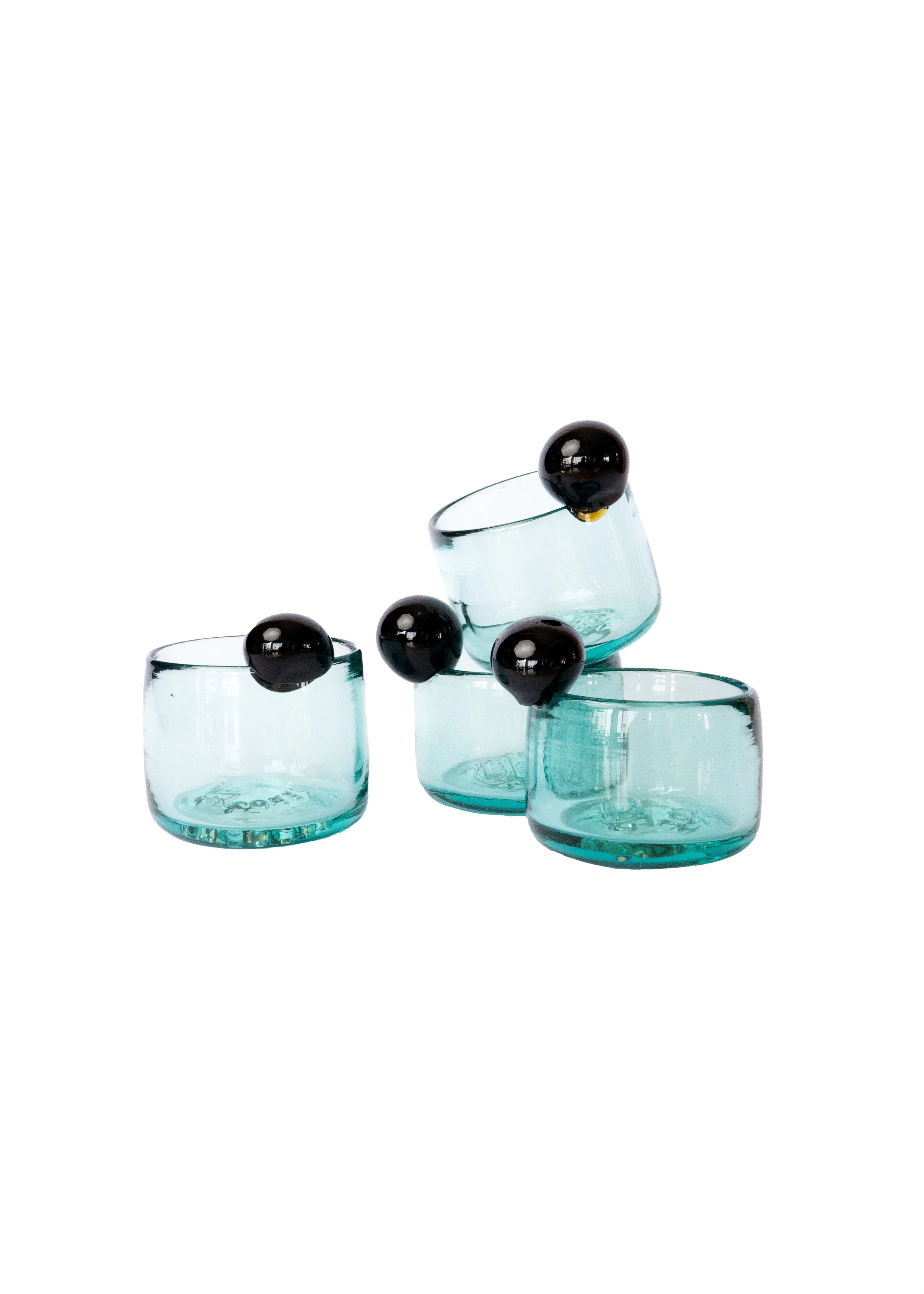 VASOS ACEITUNA SET X4