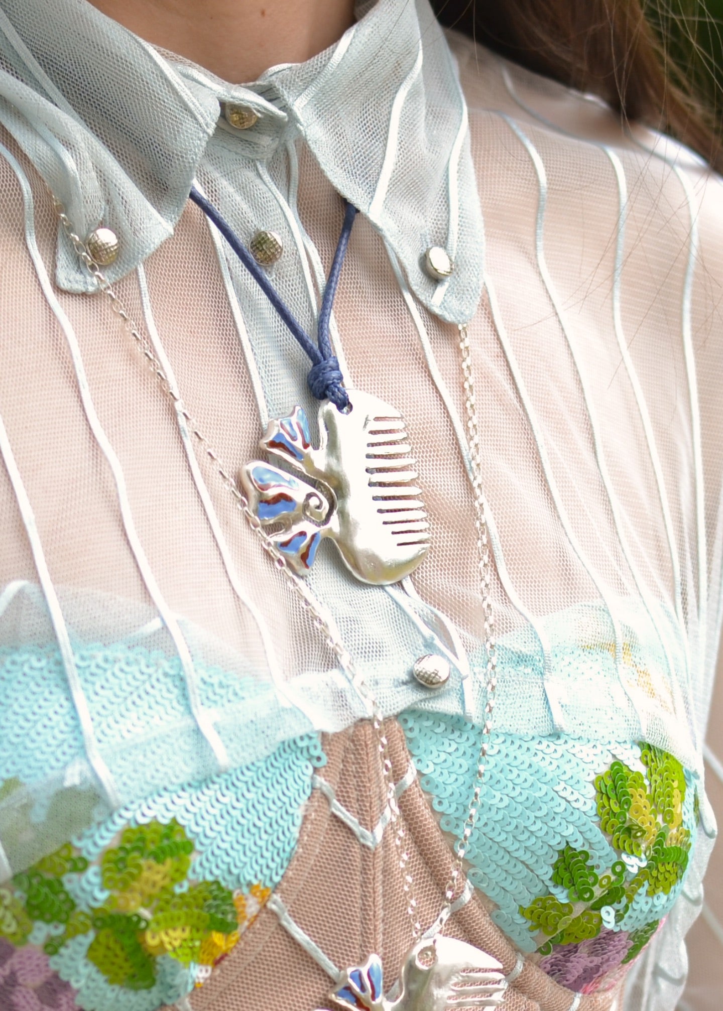 COLLAR PEINETA (LAZO)