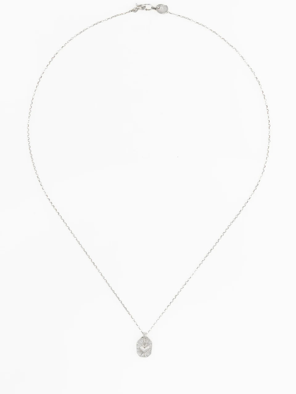 COLLAR CORAZÓN TALLADO