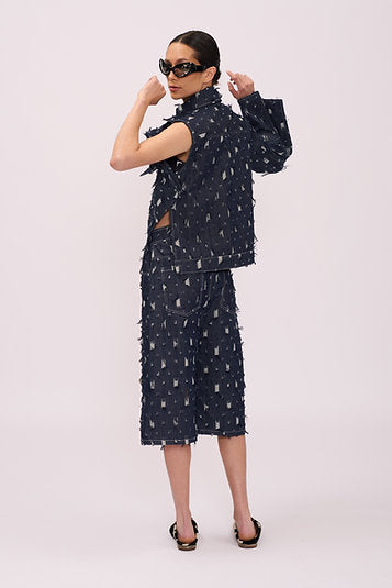 TWISTED DENIM JACKET