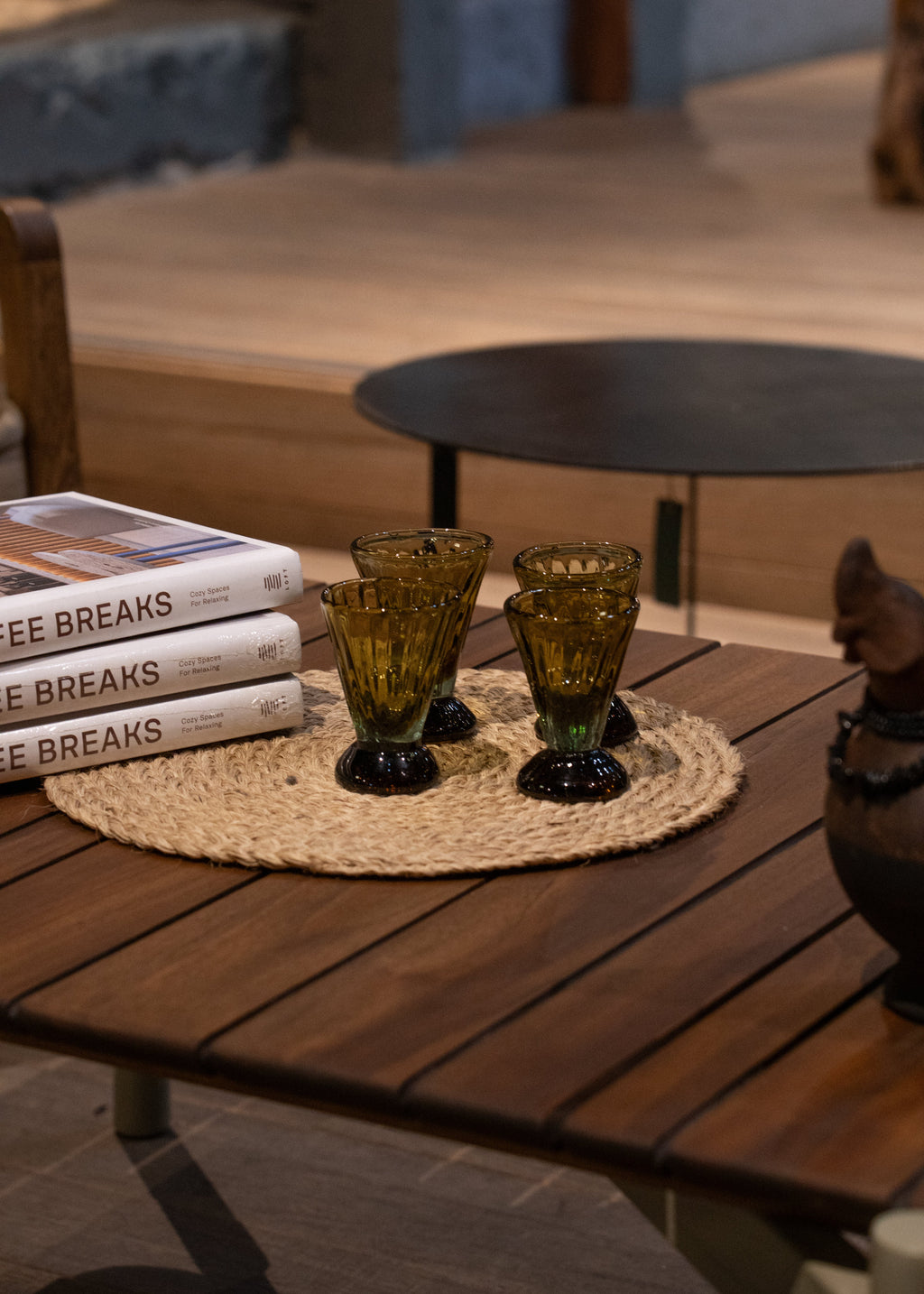 PURA AMBER GLASSES (SET OF 4)