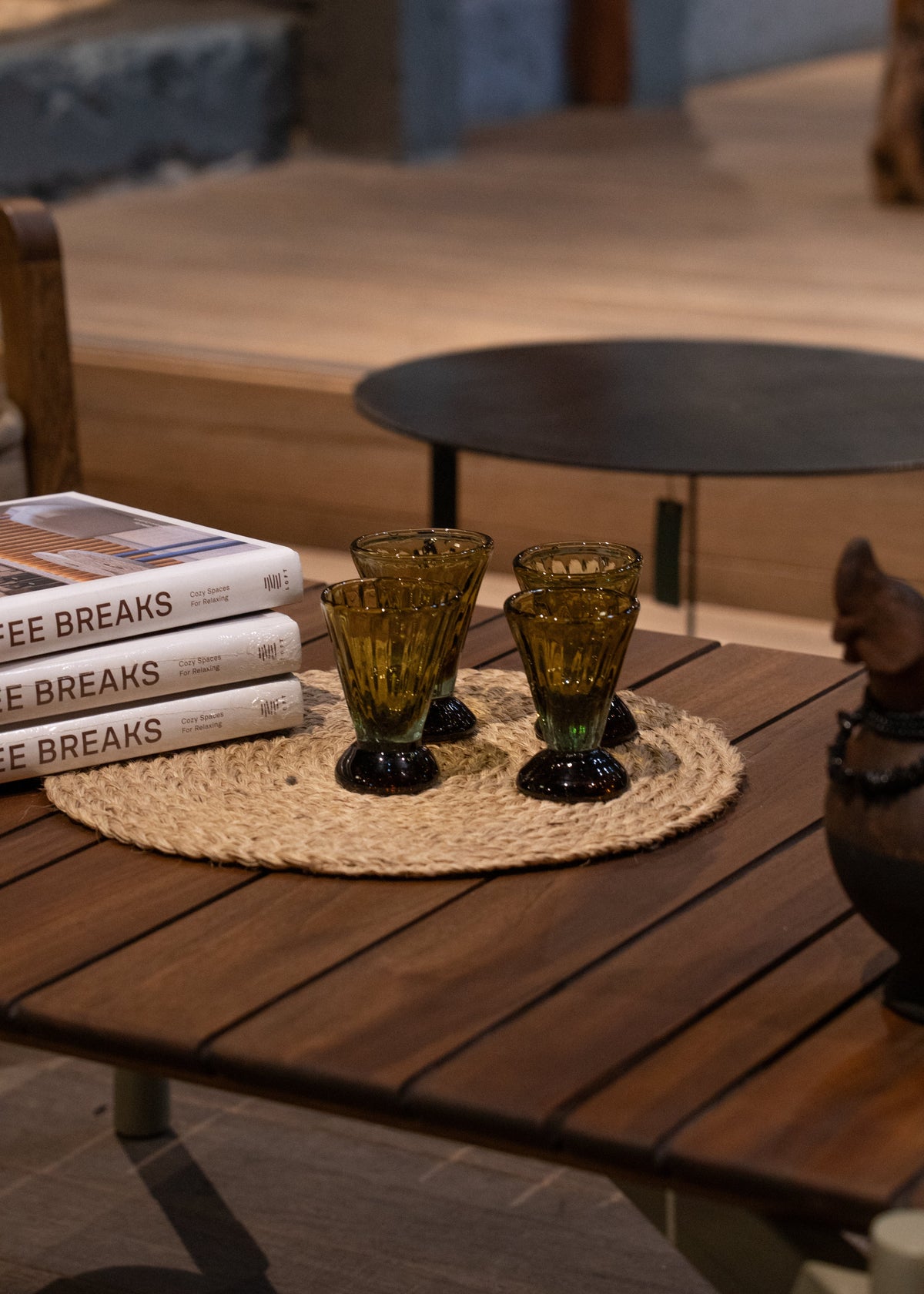 PURA AMBER GLASSES (SET OF 4)
