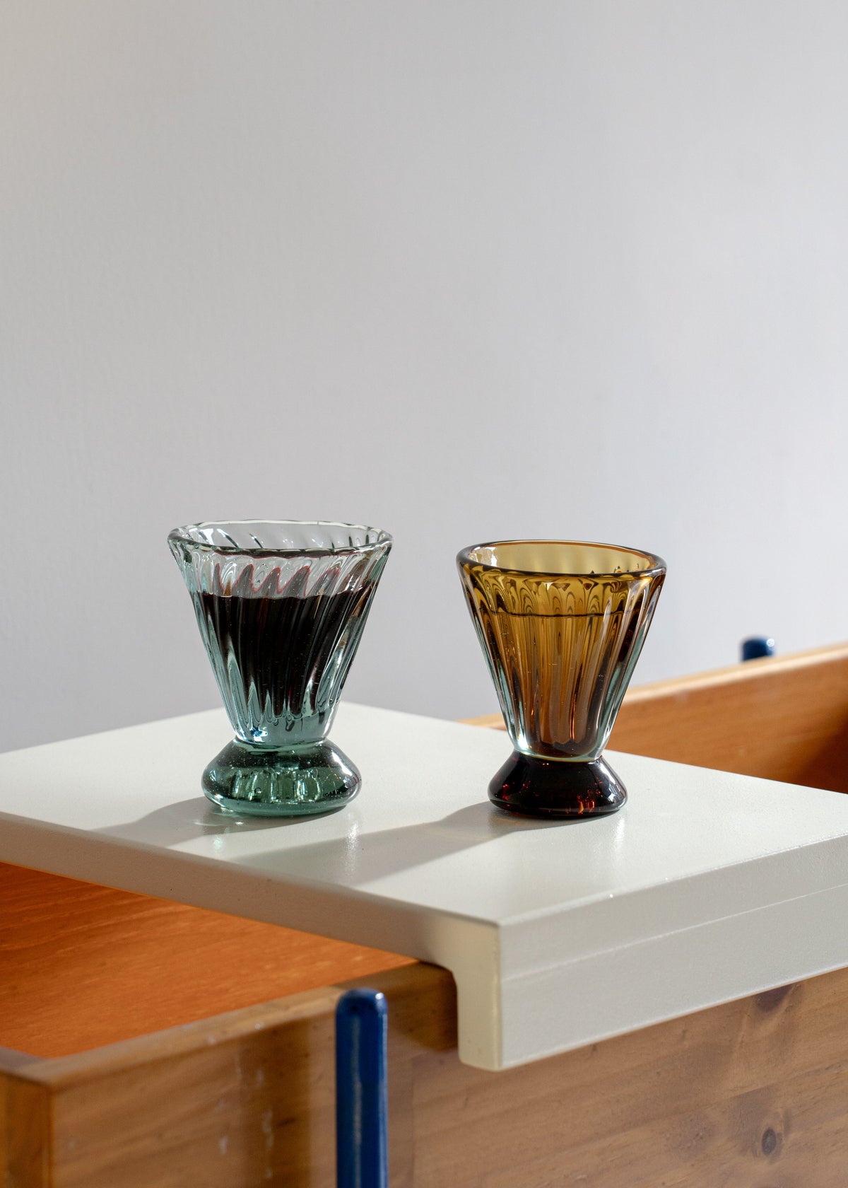 PURA AMBER GLASSES (SET OF 4)