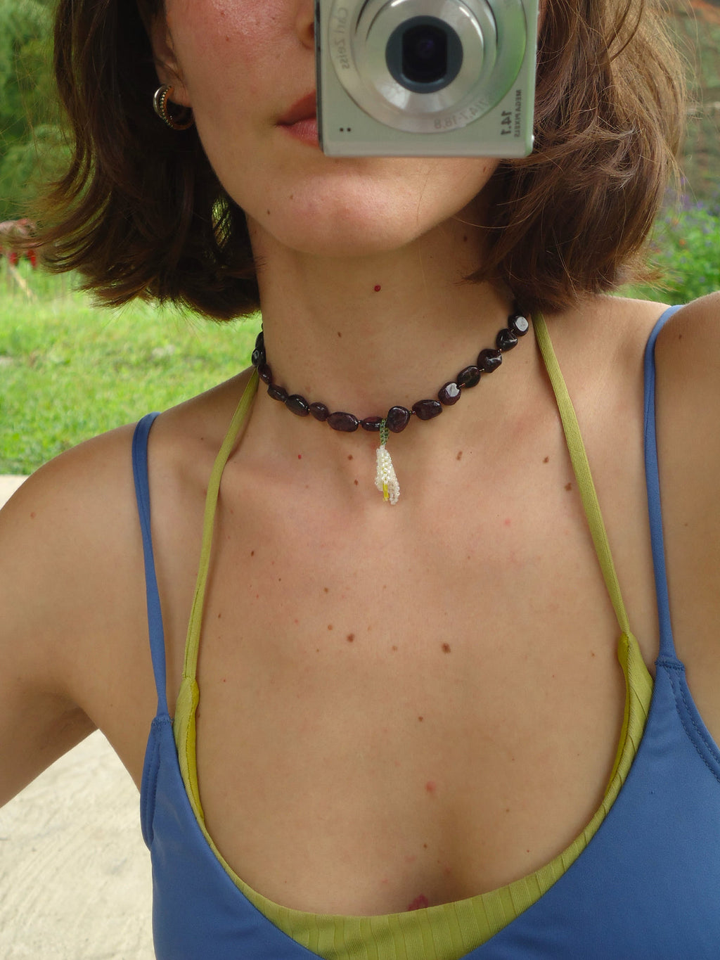 CALA AND GARNET NECKLACE