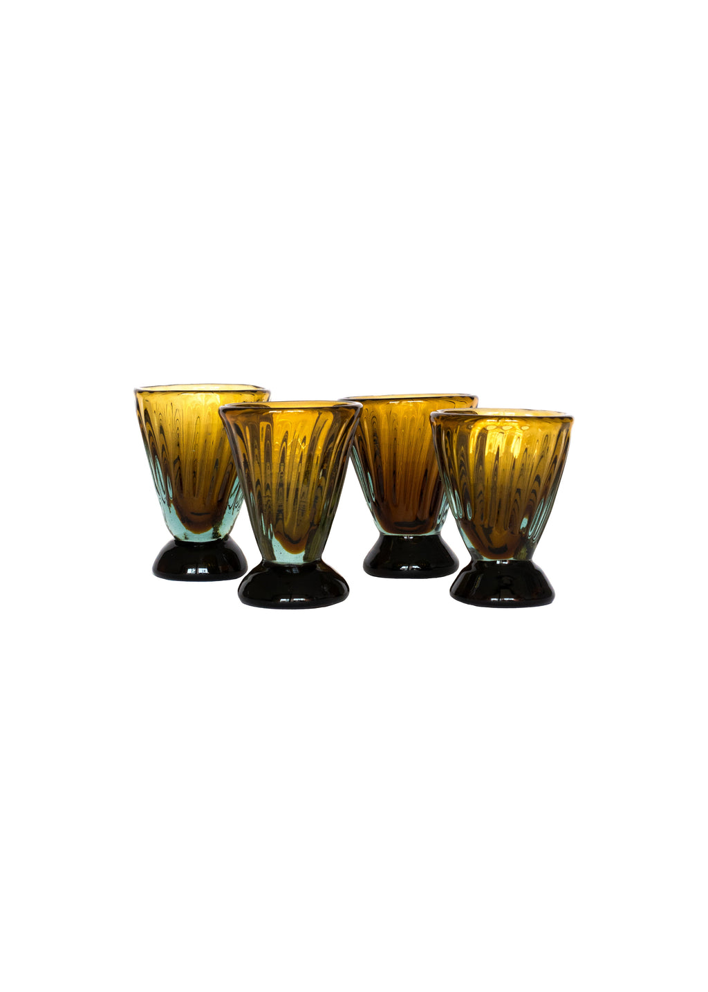 PURA AMBER GLASSES (SET OF 4)