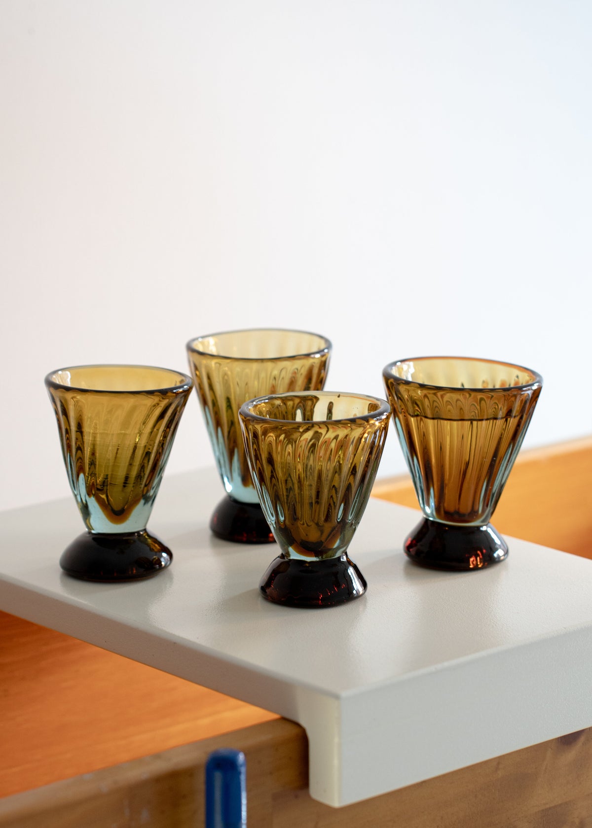 PURA AMBER GLASSES (SET OF 4)