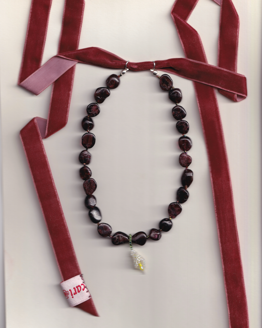 CALA AND GARNET NECKLACE