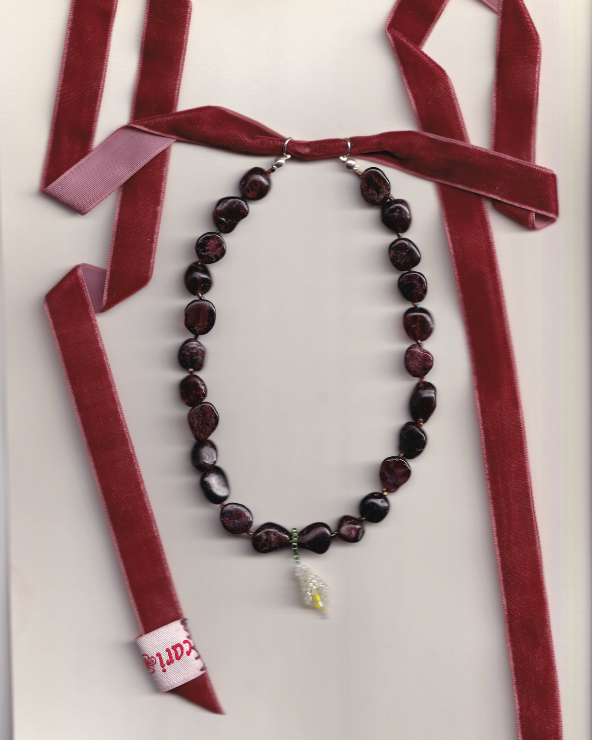 CALA AND GARNET NECKLACE