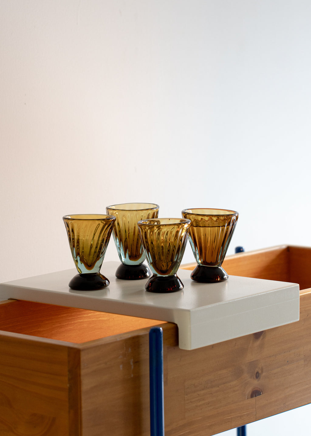 PURA AMBER GLASSES (SET OF 4)