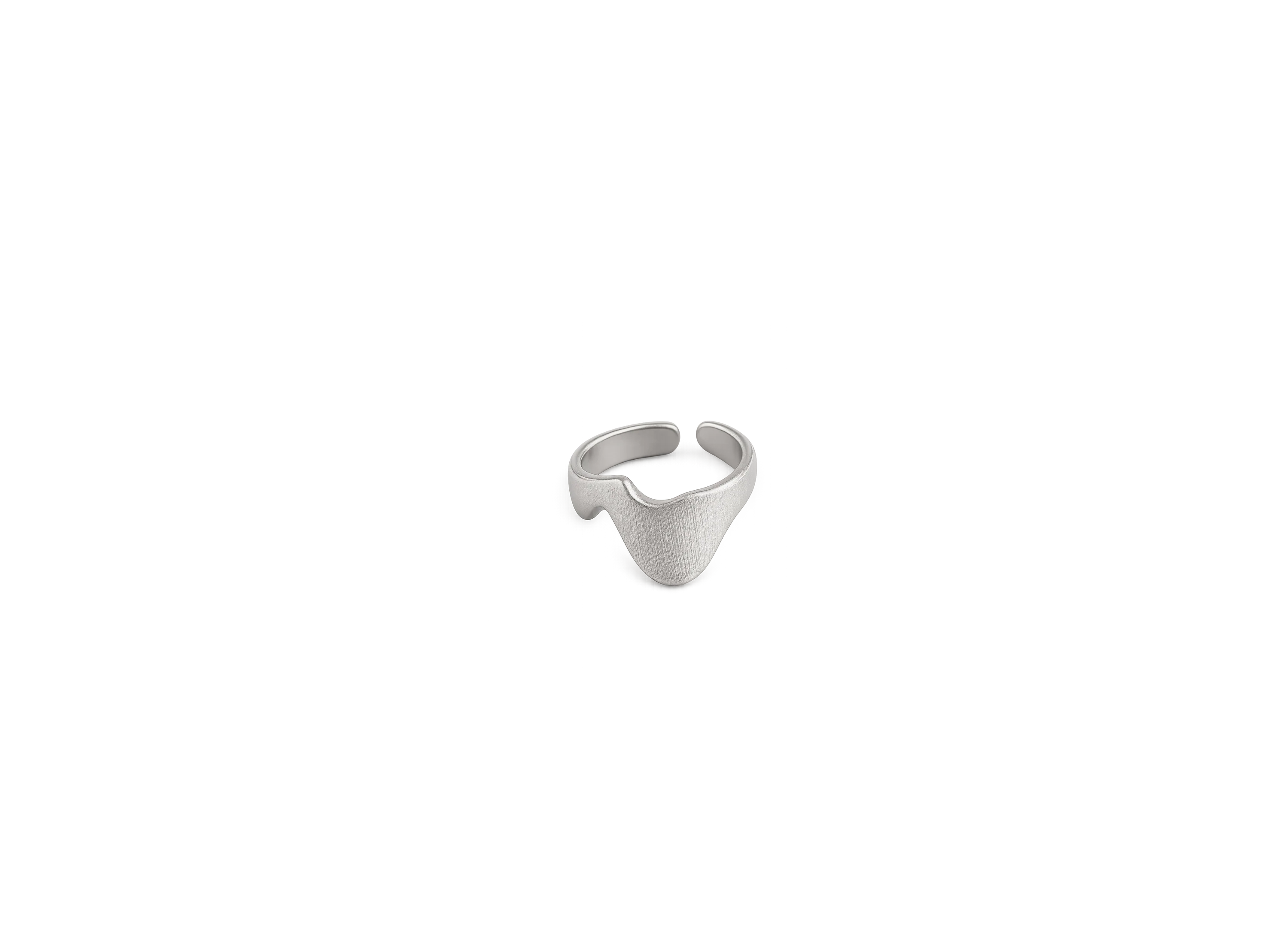 ORGANIC EAR CUFF SILVER