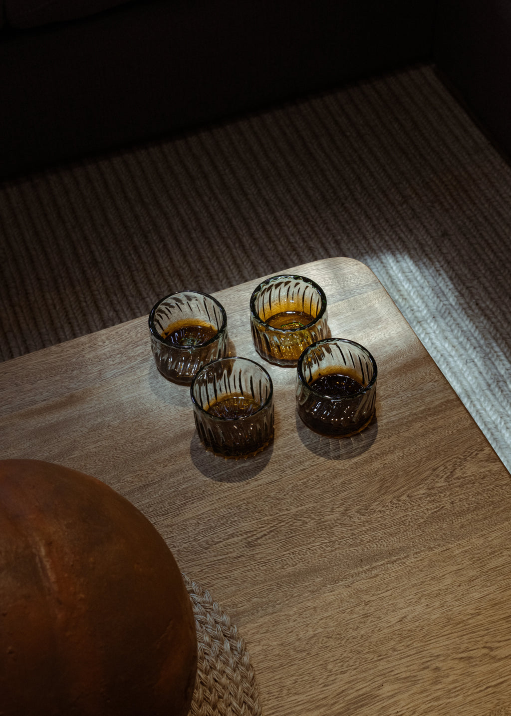 vaso hecho a mano 100% con vidrio reciclable.
PAISAJE LATINO